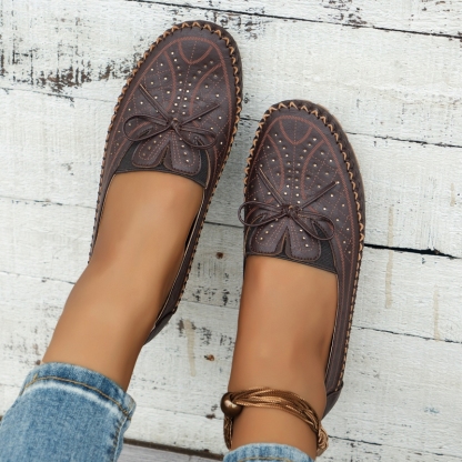 🔥Last Day Promotion 50% OFF - 2025 New Women's Vintage Style Flat Loafers