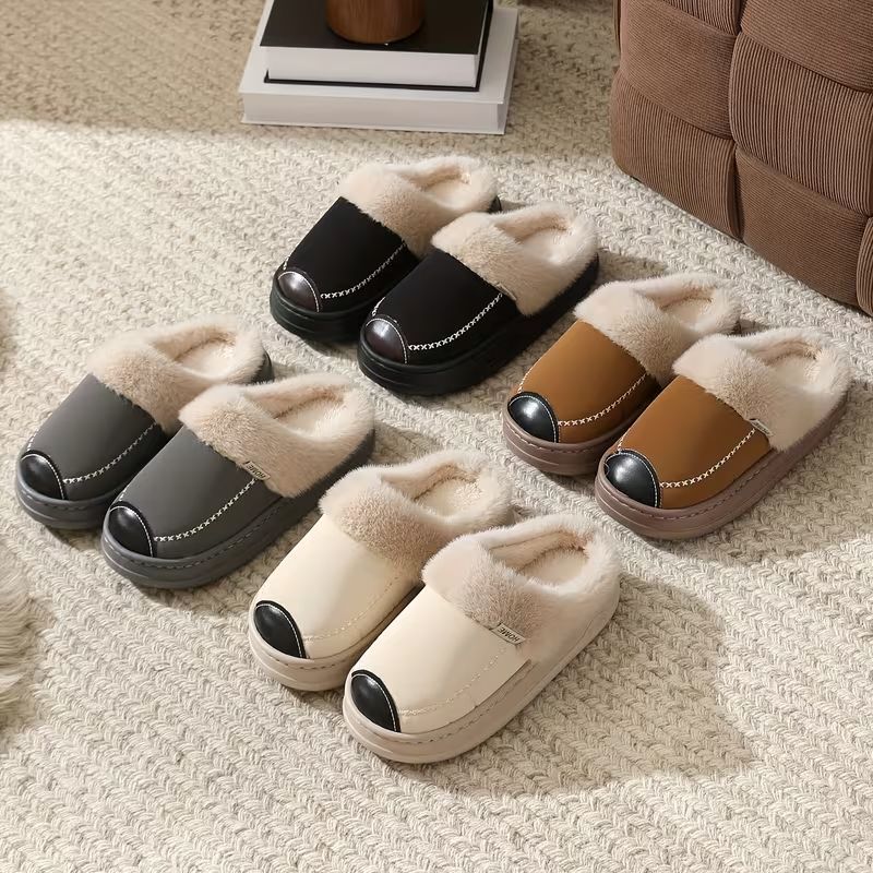 Women's Winter Non-Slip Warm Slippers