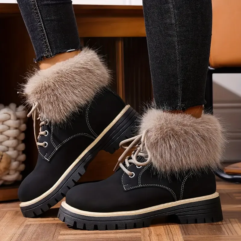 Women's soft, comfortable, fleece-lined warm boots