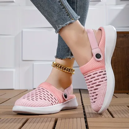 🔥Hot Sale🔥Women's Summer Breathable Knitted Slippers - Free Shipping for Two Pairs