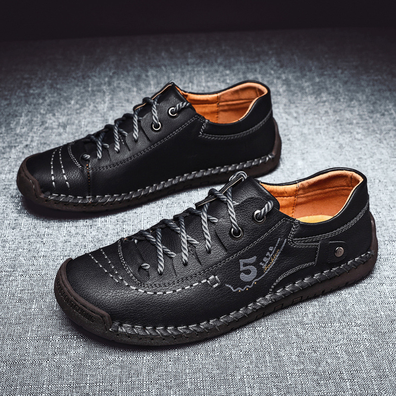 🚶‍♀️🥾48% OFF !!!⏱️Clearance!!✨Men's Lace-up Flats Outdoor Casual Shoes - Ideal for Walking and Everyday Wear