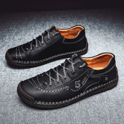 🚶‍♀️🥾48% OFF !!!⏱️Clearance!!✨Men's Lace-up Flats Outdoor Casual Shoes - Ideal for Walking and Everyday Wear