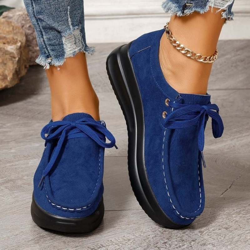 2025 new lace-up thick-soled casual shoes--Buy 2 get free shipping