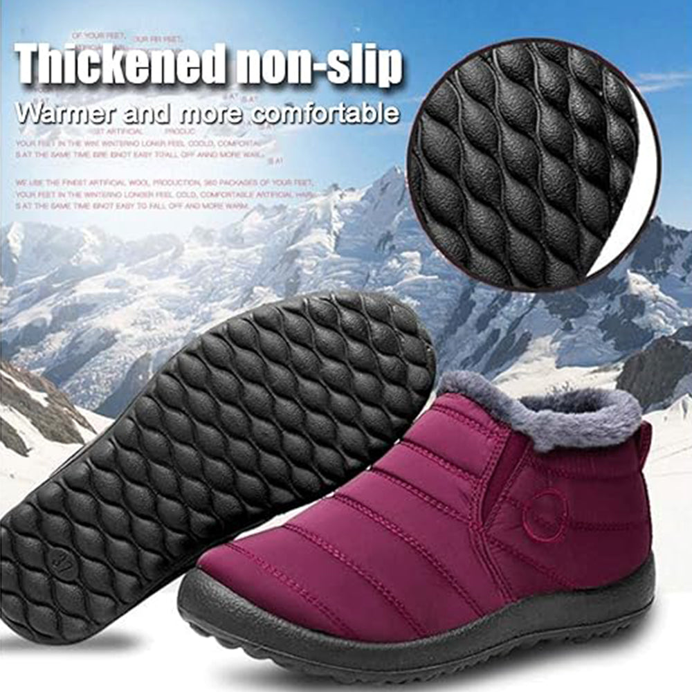 Waterproof Winter Boots - Slip into all-day comfort with no pain, no crushed toes