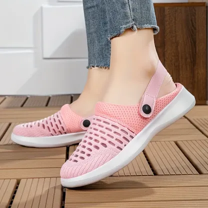 🔥Hot Sale🔥Women's Summer Breathable Knitted Slippers - Free Shipping for Two Pairs