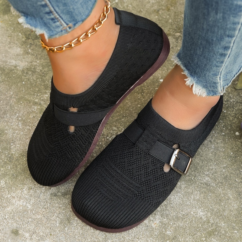 🌸🎉 Trendy Must-Have! Only a Few Left! ✨🥿💫Women's Daily Soft Breathable Arch Support Neuropathic Flat Diabetic Shoes