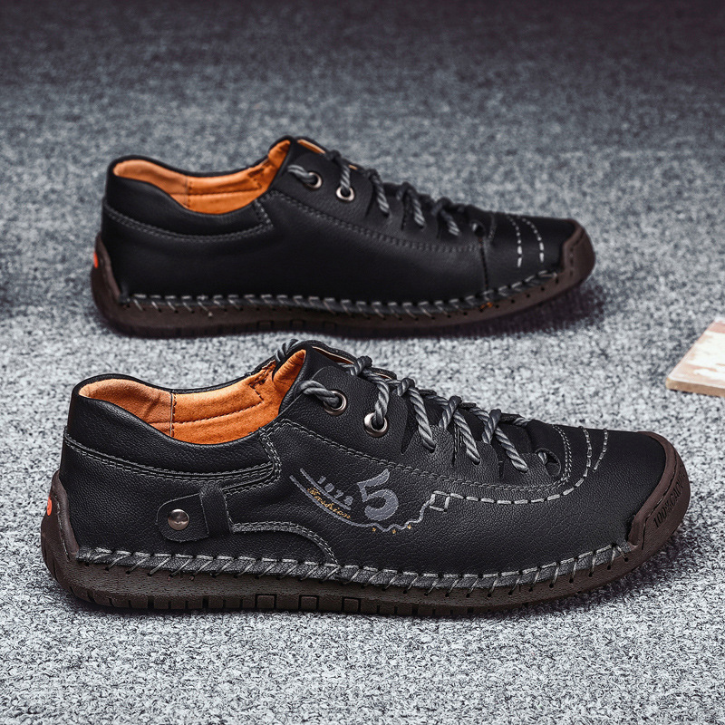 🚶‍♀️🥾48% OFF !!!⏱️Clearance!!✨Men's Lace-up Flats Outdoor Casual Shoes - Ideal for Walking and Everyday Wear