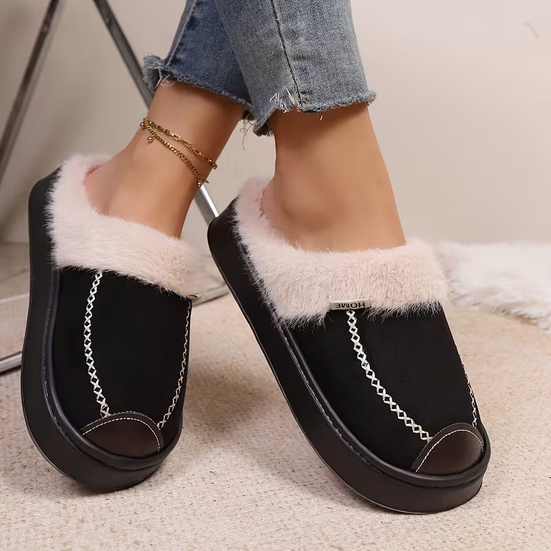 Women's Winter Non-Slip Warm Slippers