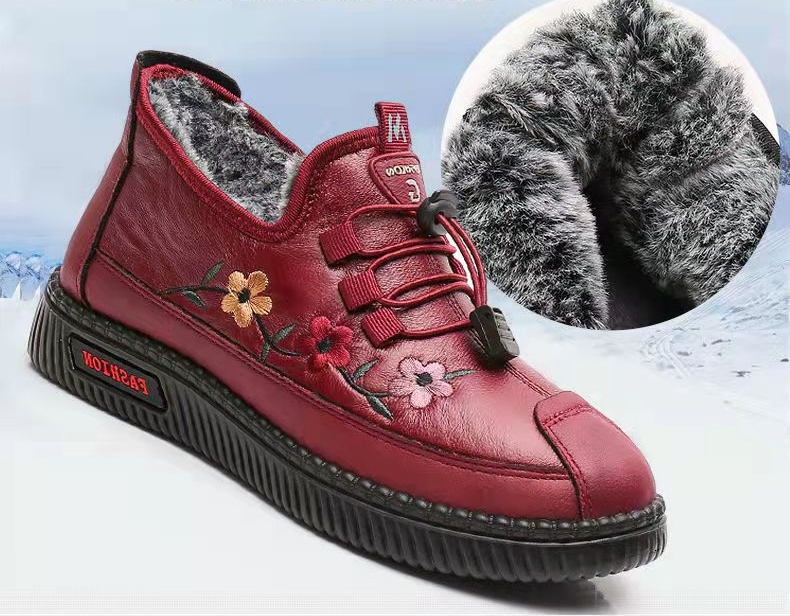 🔥53% OFF NOW-Beauty's thickened warm non-slip waterproof cotton shoes