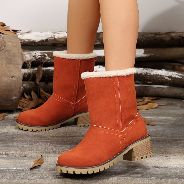 Women's Soft Waterproof Wool Lining Boots--Buy 2 Free Shipping