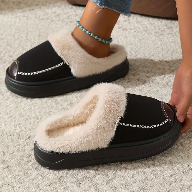 Women's Winter Non-Slip Warm Slippers