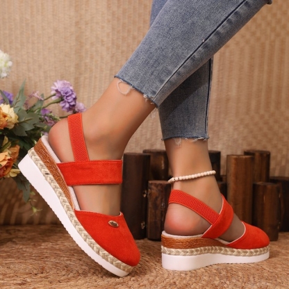 🔥Women's Summer Platform Wedge Sandals-Buy 2 get free shipping