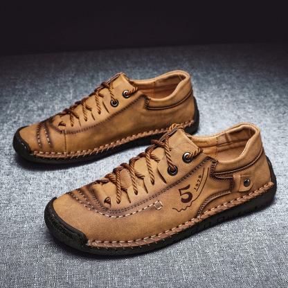 🚶‍♀️🥾48% OFF !!!⏱️Clearance!!✨Men's Lace-up Flats Outdoor Casual Shoes - Ideal for Walking and Everyday Wear