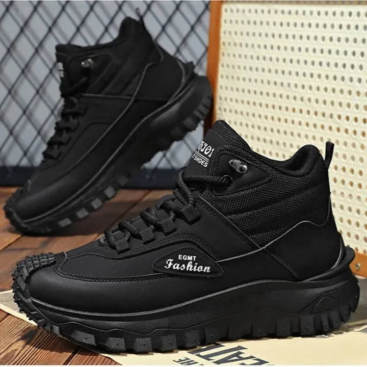 Men’s Work Hiking Boots – Waterproof, Non-Slip, Puncture and Smash Resistant, Wide Toe, Arch Support – Ideal for Daily Wear and Outdoor Adventures