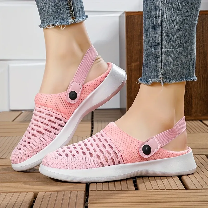 🔥Hot Sale🔥Women's Summer Breathable Knitted Slippers - Free Shipping for Two Pairs