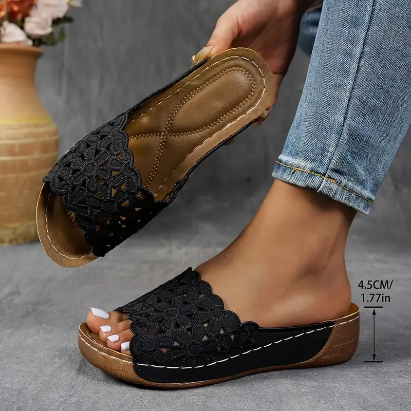 🔥HOT SALE🔥Ladies lightweight and comfortable slip-on sandals