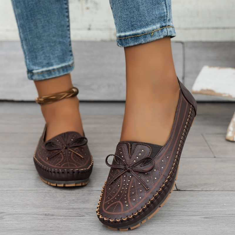 🔥Last Day Promotion 50% OFF - 2025 New Women's Vintage Style Flat Loafers