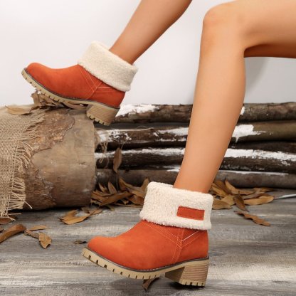 Women's Soft Waterproof Wool Lining Boots--Buy 2 Free Shipping