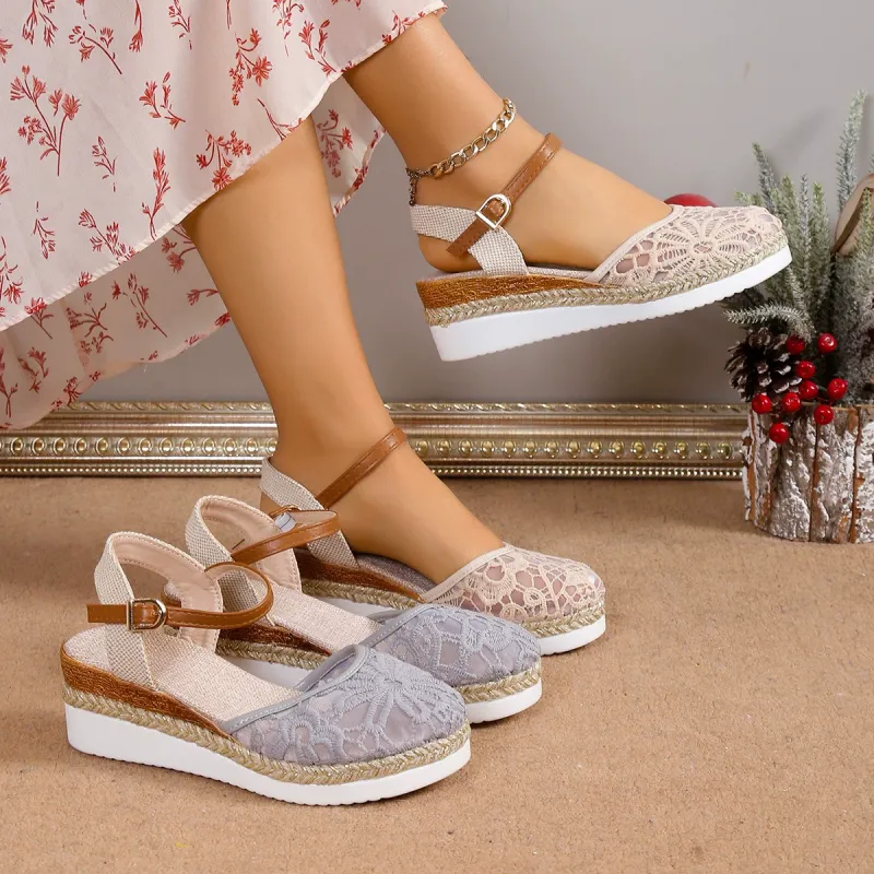 🔥Women's Summer Platform Wedge Sandals - buy 2 get free shipping