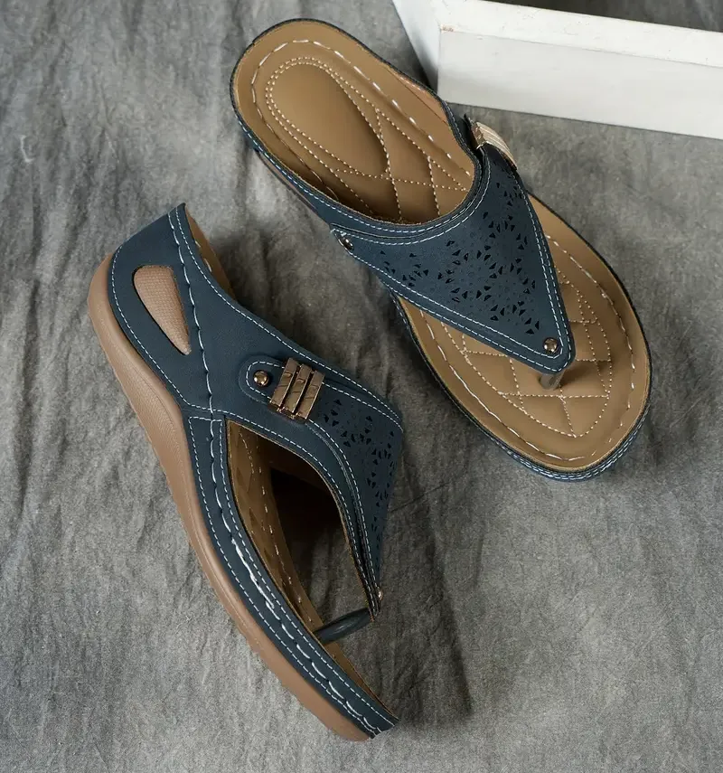 🔥Women's Arch Support Wedge Flip Flops - Buy 2 get free shipping