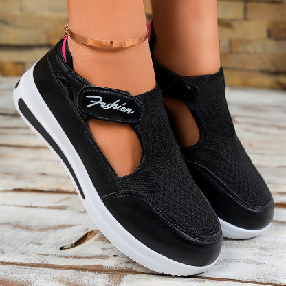 🔥HOT SALE🔥Women's Summer Casual Wedge Thick Sole Velcro Shoes