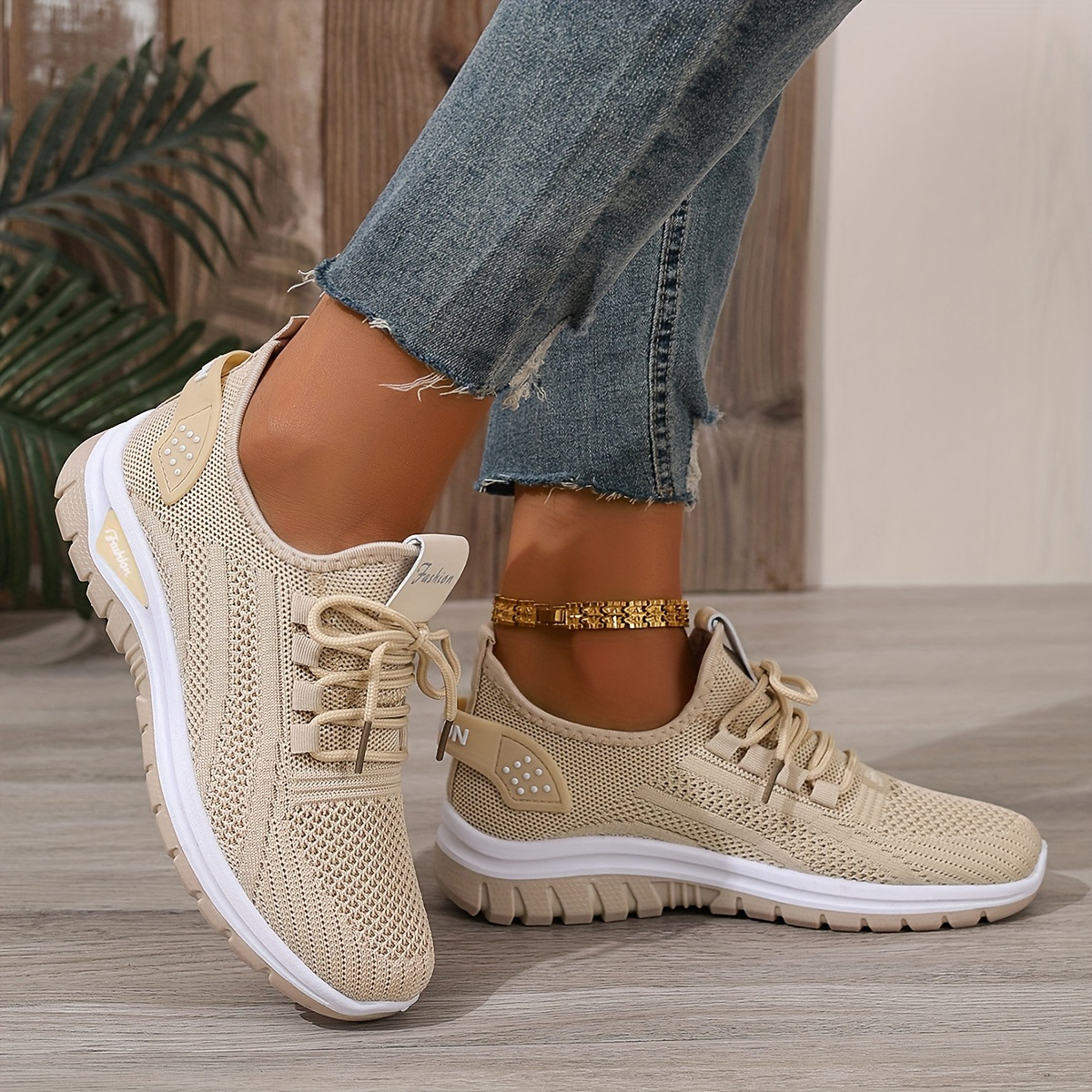 Women's Mesh Breathable Lightweight Orhtopedic Sneakers