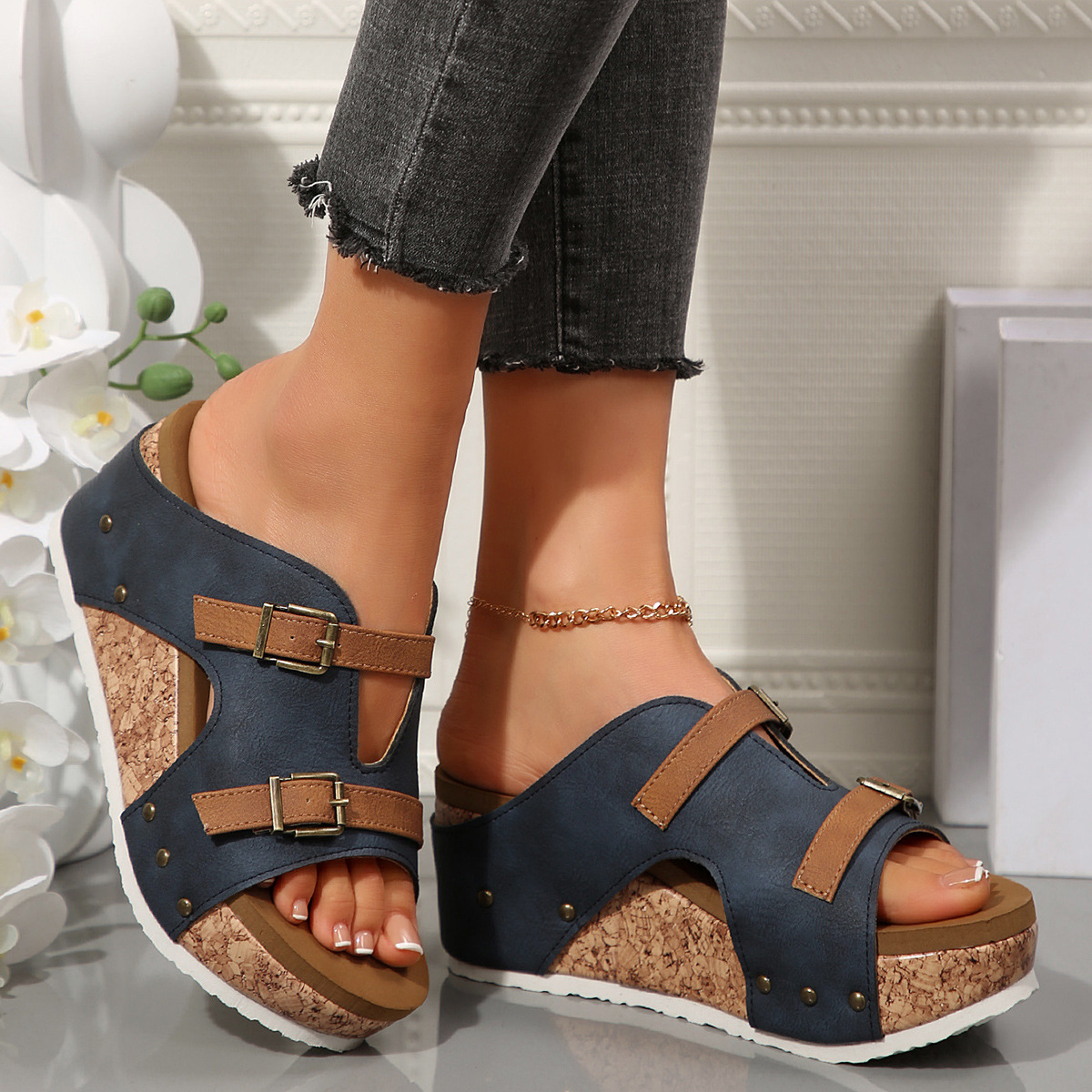 🔥Hot Sale🔥Comfort Cork Sandals - Buy 2 get free shipping