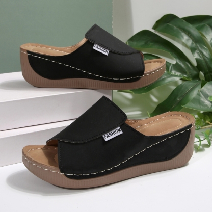 🔥HOT SALE🔥Women's Solid Color Comfortable Arch Support Sandals