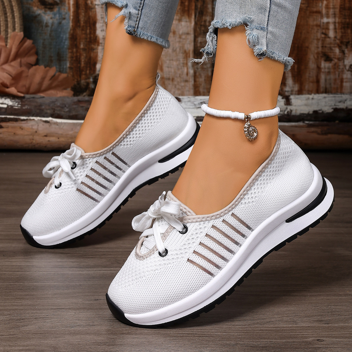 🔥HOT SALE🔥Women's casual breathable thick-soled sneakers