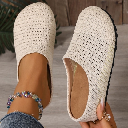 🔥Women's mesh breathable low heel slippers