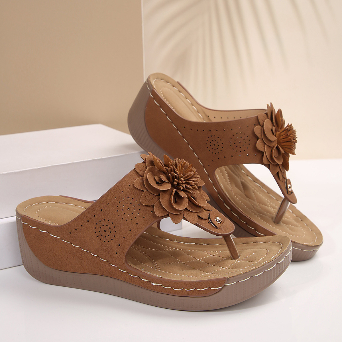 📢🔥Women's Summer Wedge Flip Flops