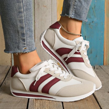 🔥Women's breathable non-slip lace-up sneakers