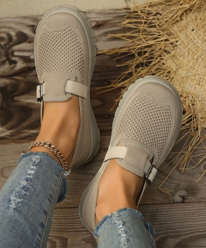 🔥Women's casual breathable slip-on soft-soled orthopedic walking shoes