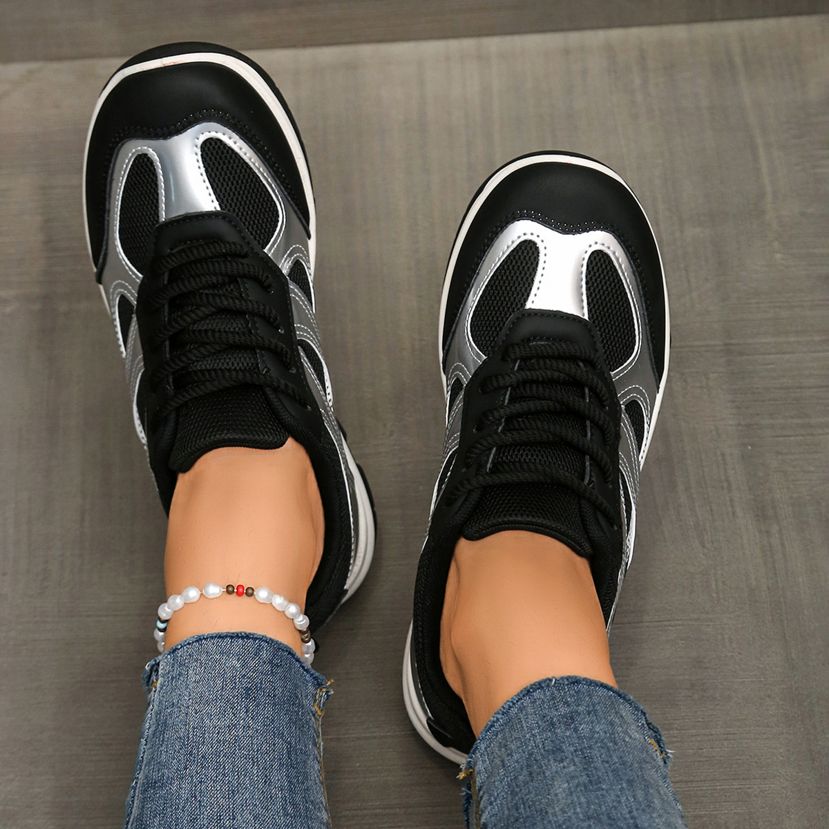 Women's casual outdoor low-top breathable sneakers