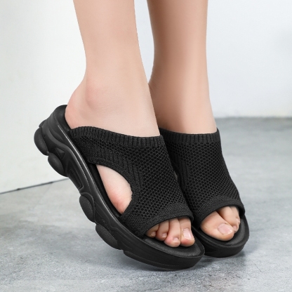 🔥Hot Sale🔥Women's new summer thick-soled slippers (Free Shipping for Two Pairs）