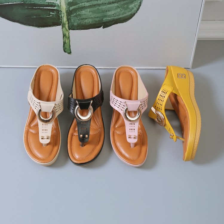 🔥Summer women's wedge flip flops - Buy 2 get free shipping