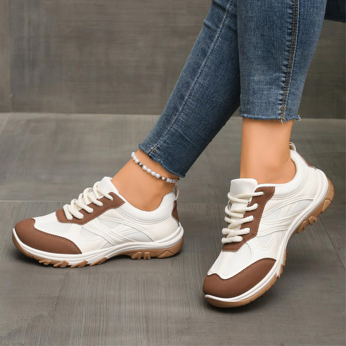 Women's casual outdoor low-top breathable sneakers