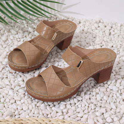 🔥Hot Sale🔥2025 Summer New Fashion High Heel Sandals-BUY 2 FREE SHIPPING