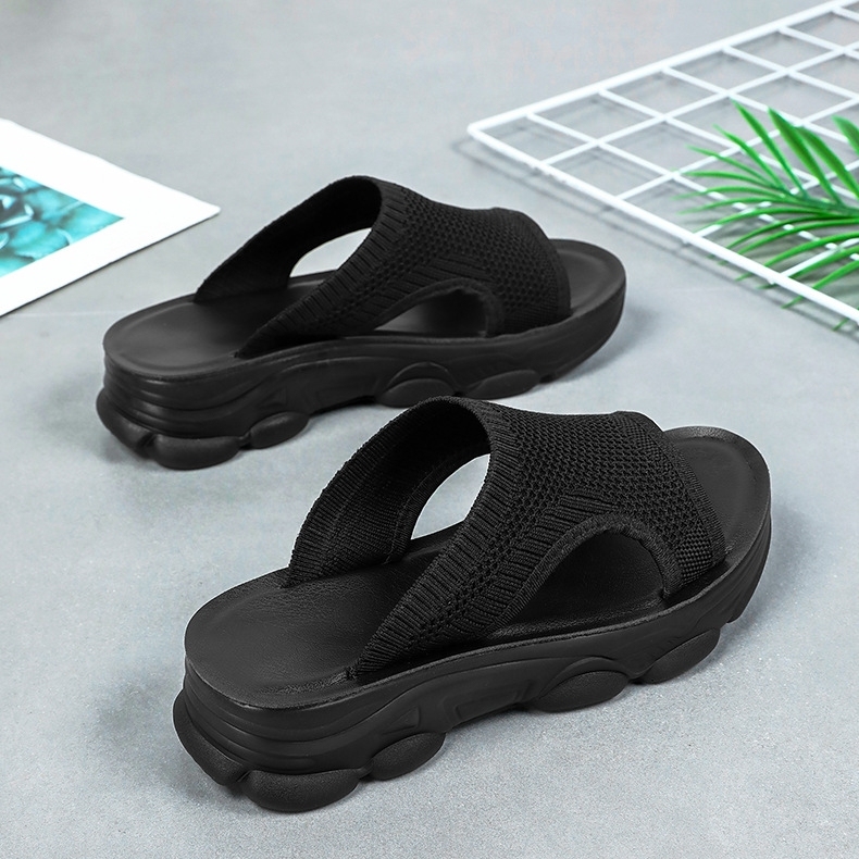 🔥Hot Sale🔥Women's new summer thick-soled slippers (Free Shipping for Two Pairs）