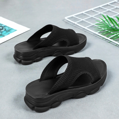 🔥Hot Sale🔥Women's new summer thick-soled slippers (Free Shipping for Two Pairs）