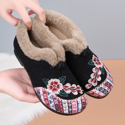 Women's soft-soled non-slip warm cotton boots