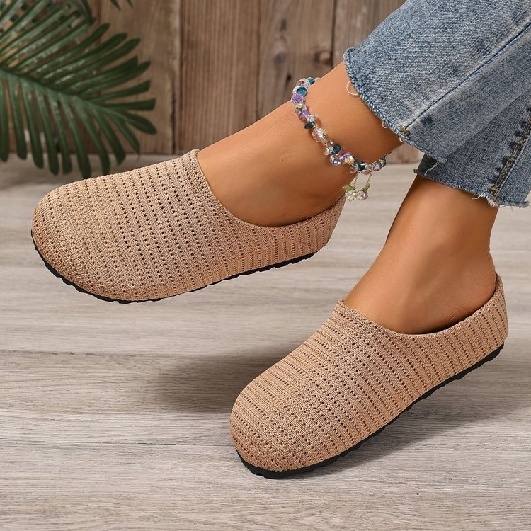 🔥Women's mesh breathable low heel slippers