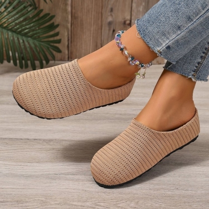 🔥Women's mesh breathable low heel slippers