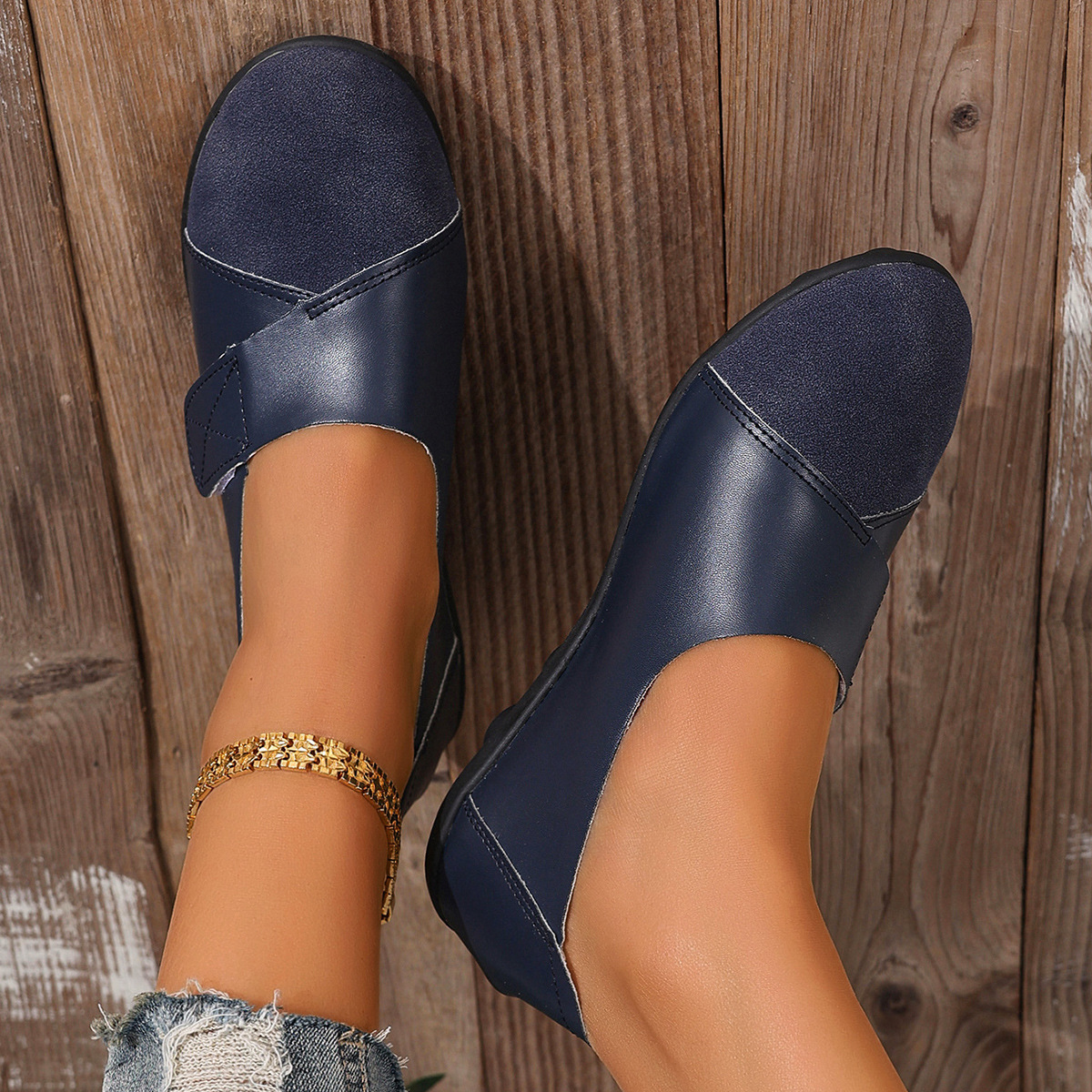 Women's genuine leather comfortable casual shoes