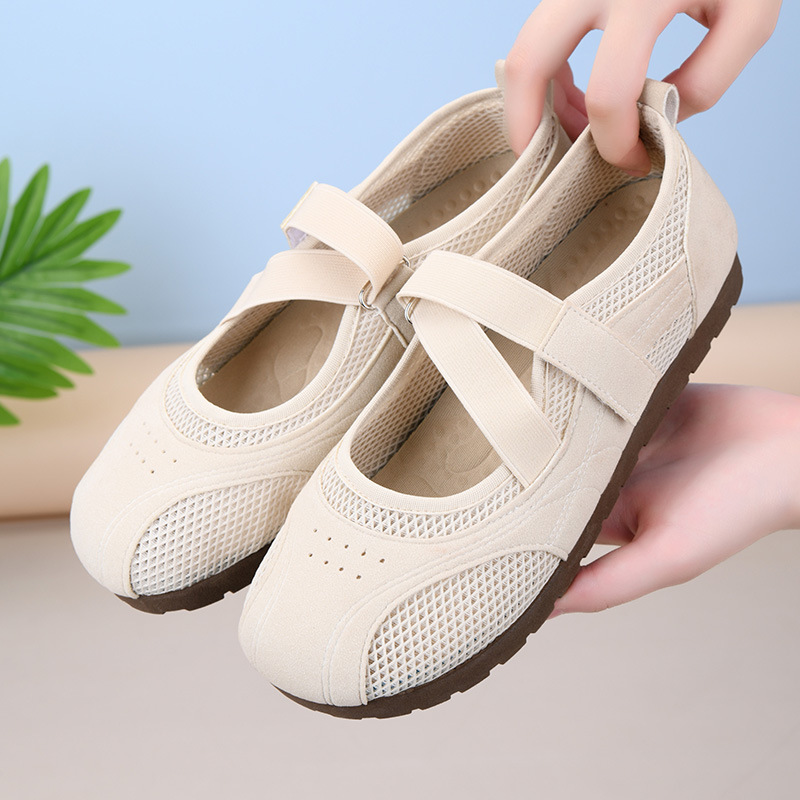 🔥Women's breathable slip-on casual walking shoes