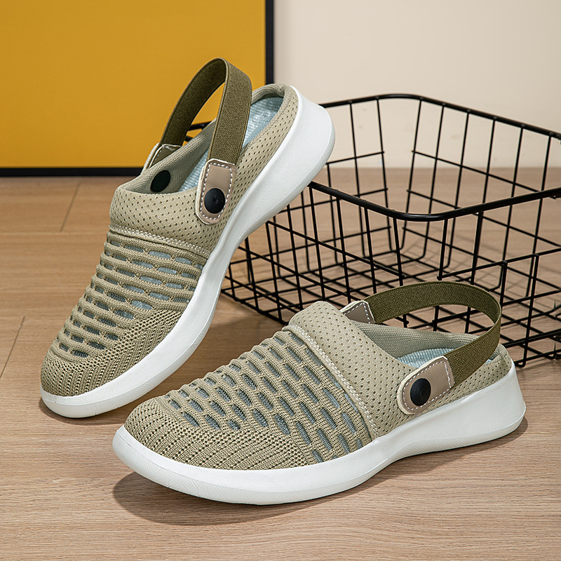 🔥Hot Sale🔥Women's Summer Breathable Knitted Slippers - Free Shipping for Two Pairs