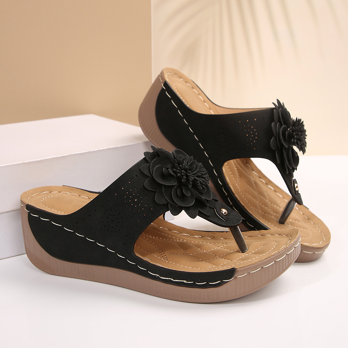 📢🔥Women's Summer Wedge Flip Flops