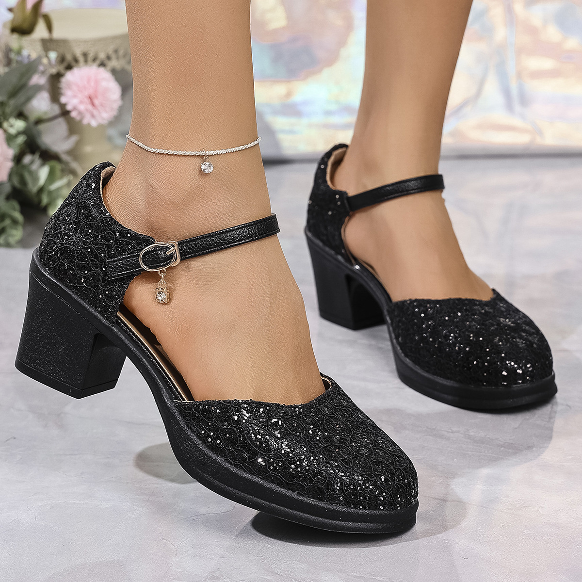 🔥Women's Buckle High Heel Sandals🔥Buy 2 Get Free Shipping