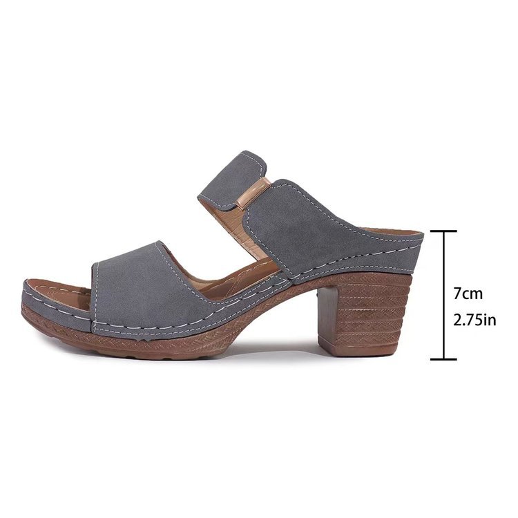 🔥Hot Sale🔥2025 Summer New Fashion High Heel Sandals-BUY 2 FREE SHIPPING