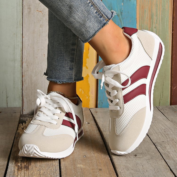 🔥Women's breathable non-slip lace-up sneakers